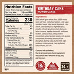 Protein-Packed Power Cakes Birthday Cake Pancake and Waffle Mix - 18oz