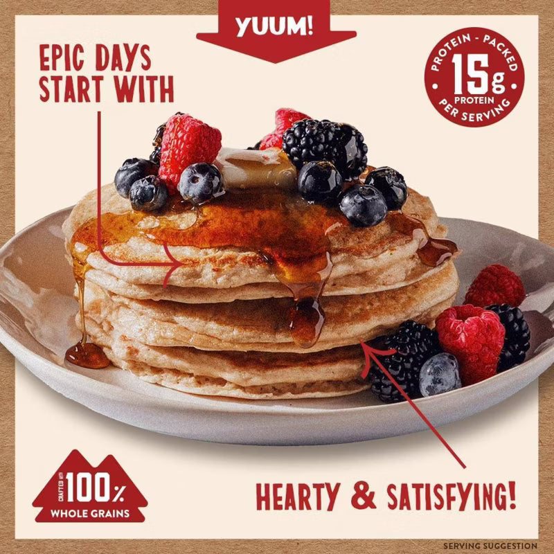 Protein-Packed Power Cakes Buttermilk Pancake and Waffle Mix - 20oz