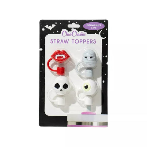 Straw Toppers Halloween