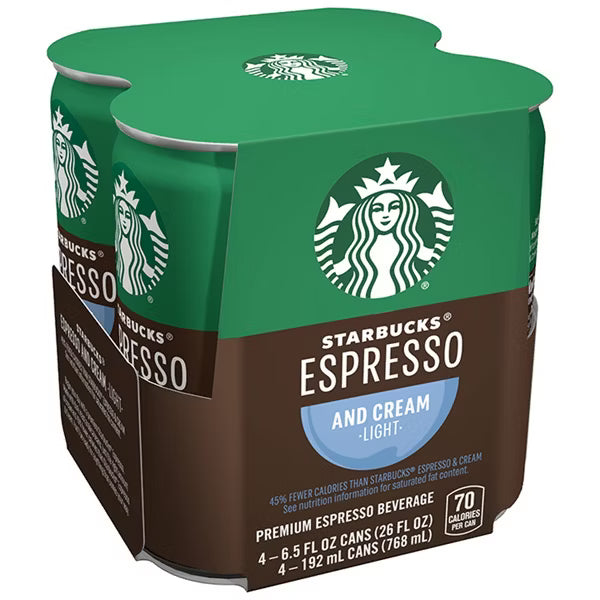 Drink-Individual - Starbucks Doubleshot Espresso Light Premium Coffee Drink