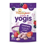 HappyBaby Organic Yogis Baby Snacks - 1oz