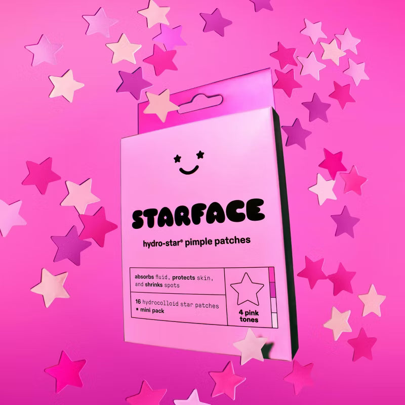 Starface Hydro Star Pimple Patches Mini Pack - 16pc - Pink