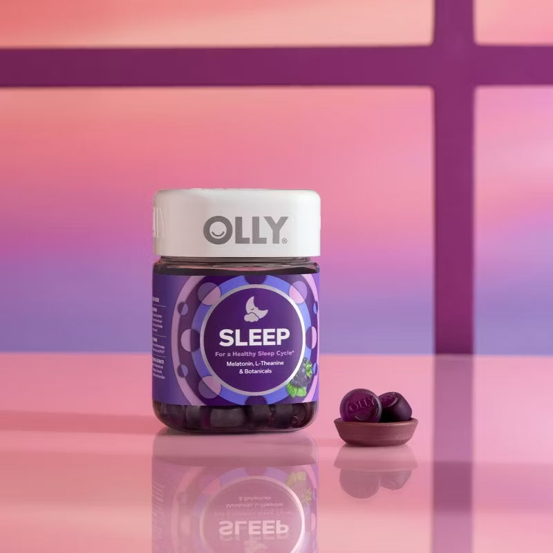 OLLY 3mg Melatonin Sleep Gummies - Blackberry Zen - 50ct