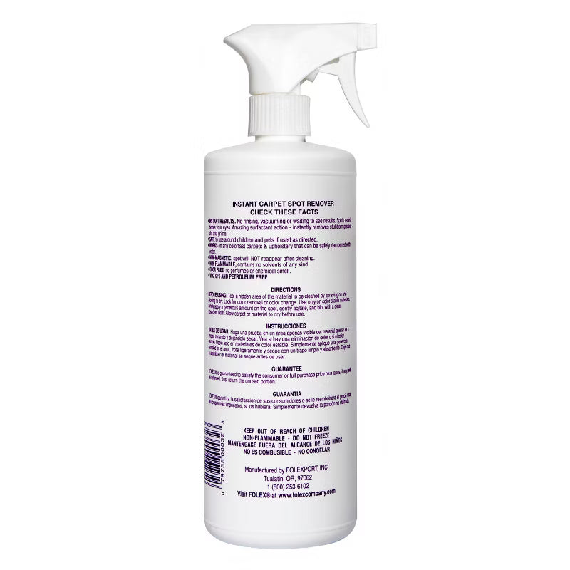 Folex Instant Carpet Spot Remover - 32 fl oz