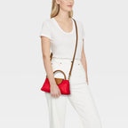 PRE-ORDEN Elongated Nylon Top Handle Crossbody Bag