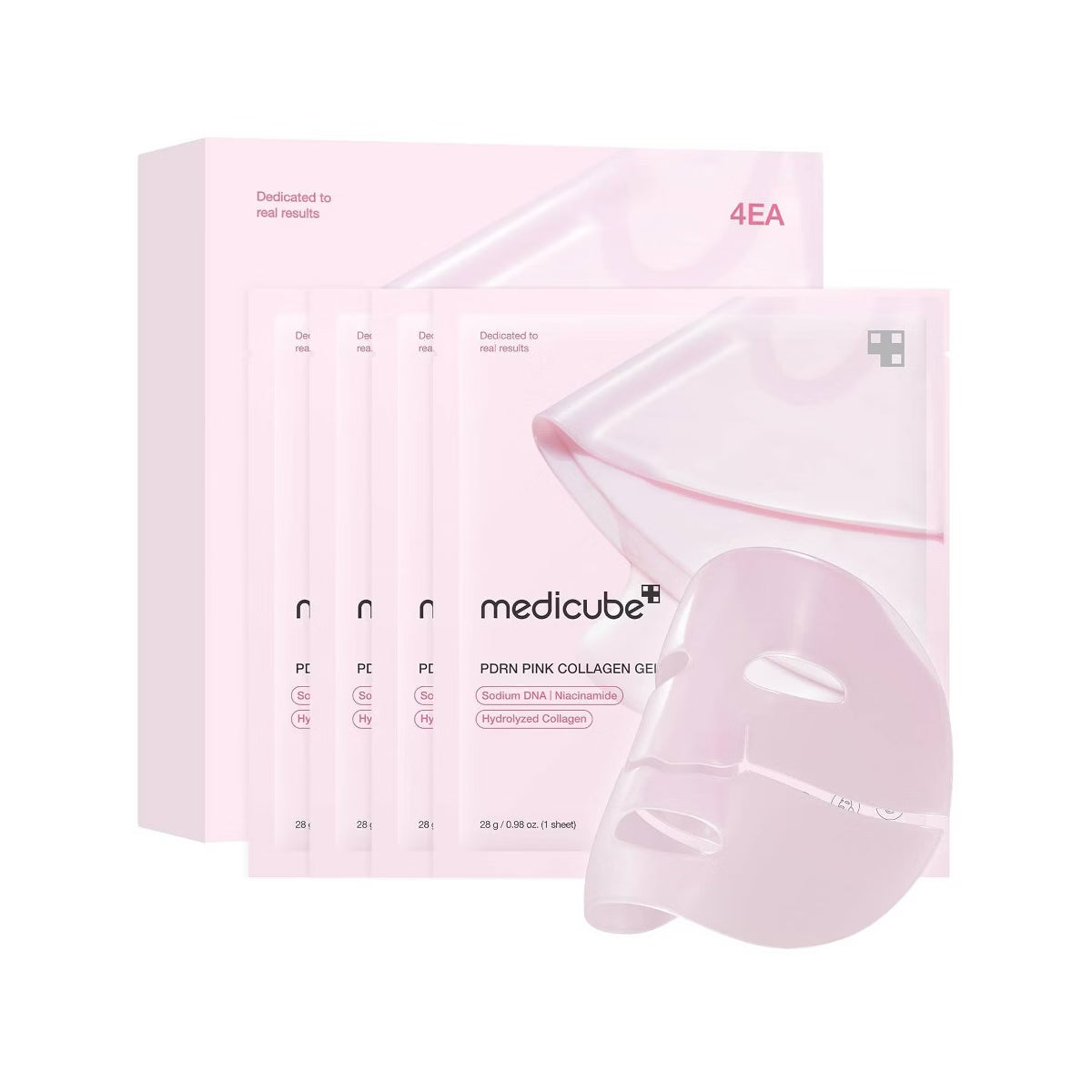 Medicube Jelly Gel Mask with Salmon DNA PDRN Pink Collagen (Individual)