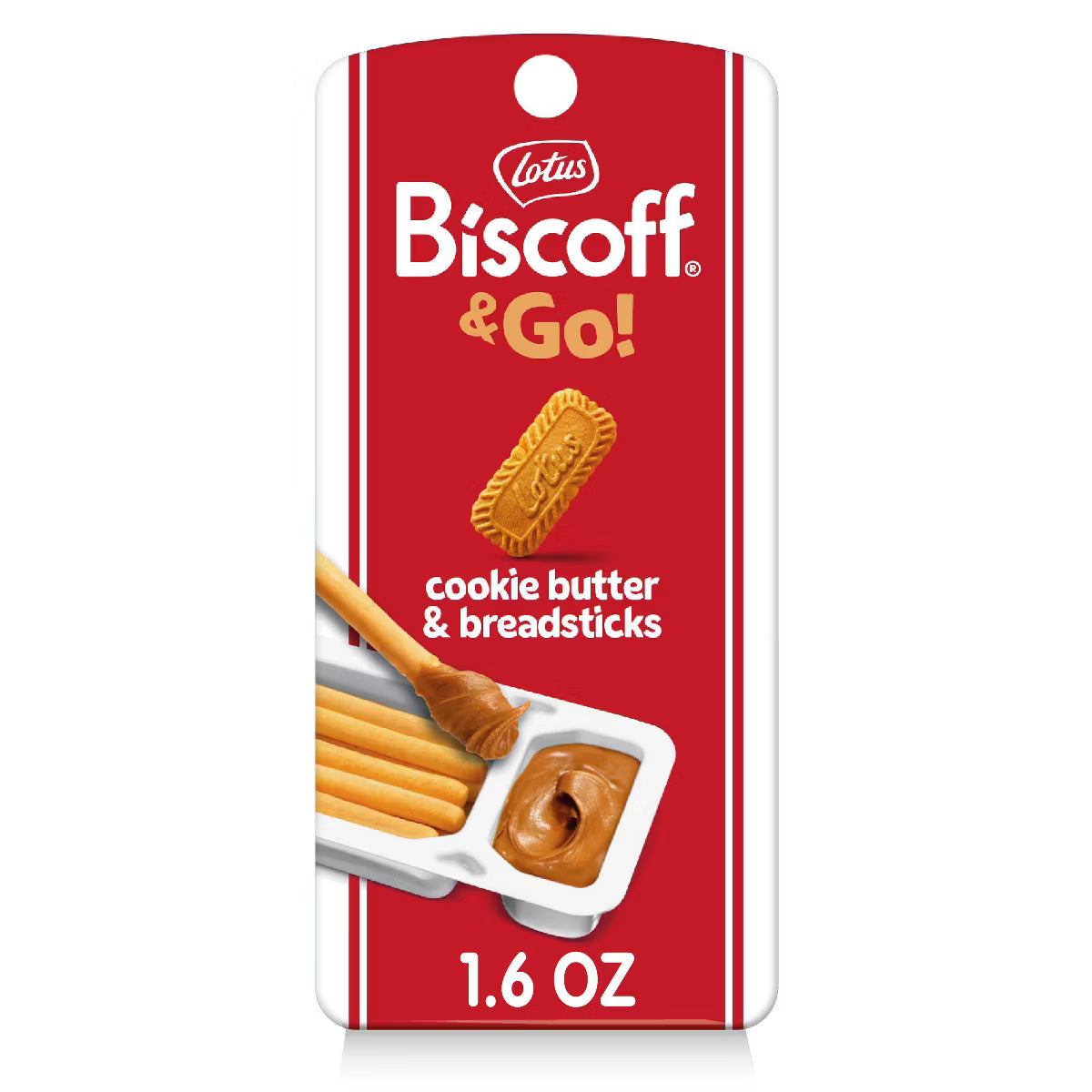 Lotus & Go Cookie Butter and Breadsticks - 1.6oz