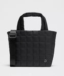 Quilted Grid Small Tote Bag 5L