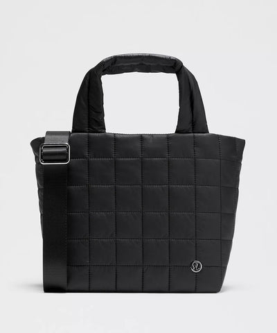 Quilted Grid Small Tote Bag 5L
