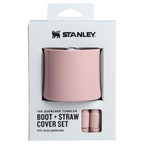 Quencher boot and straw cover set