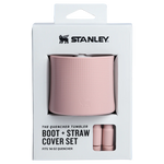 Quencher boot and straw cover set
