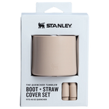 Quencher boot and straw cover set