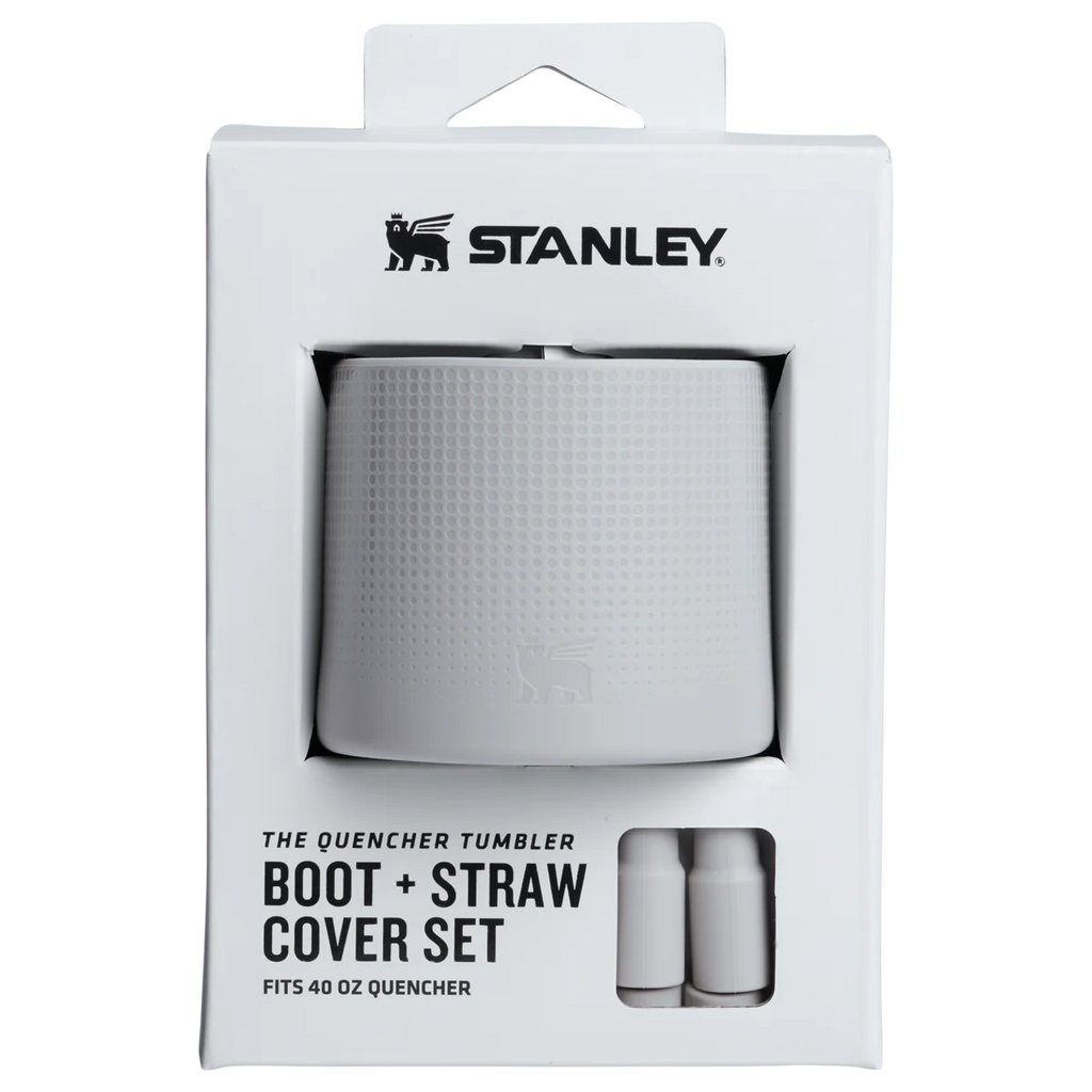 Quencher boot and straw cover set