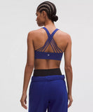 FlexyFlex Strappy Yoga Bra Light Support, A-C Cups