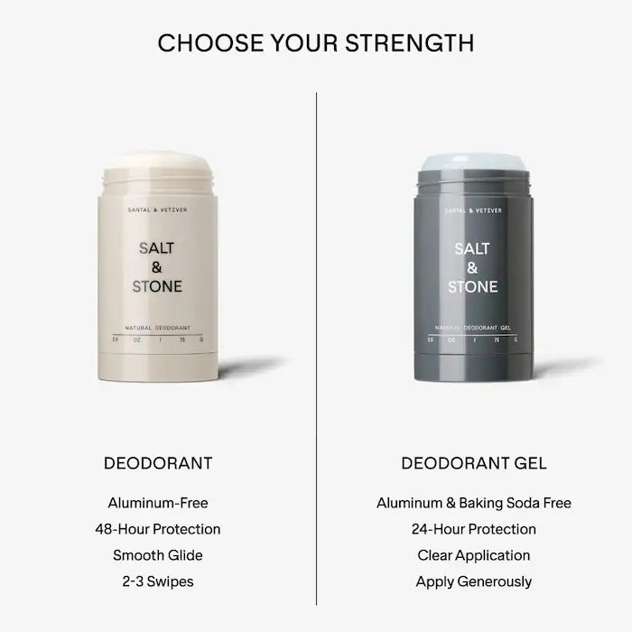 Salt & Stone Aluminum-Free Deodorant