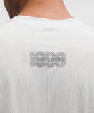 Mile Maker Mesh T-Shirt 98 Wordmark - Vapor