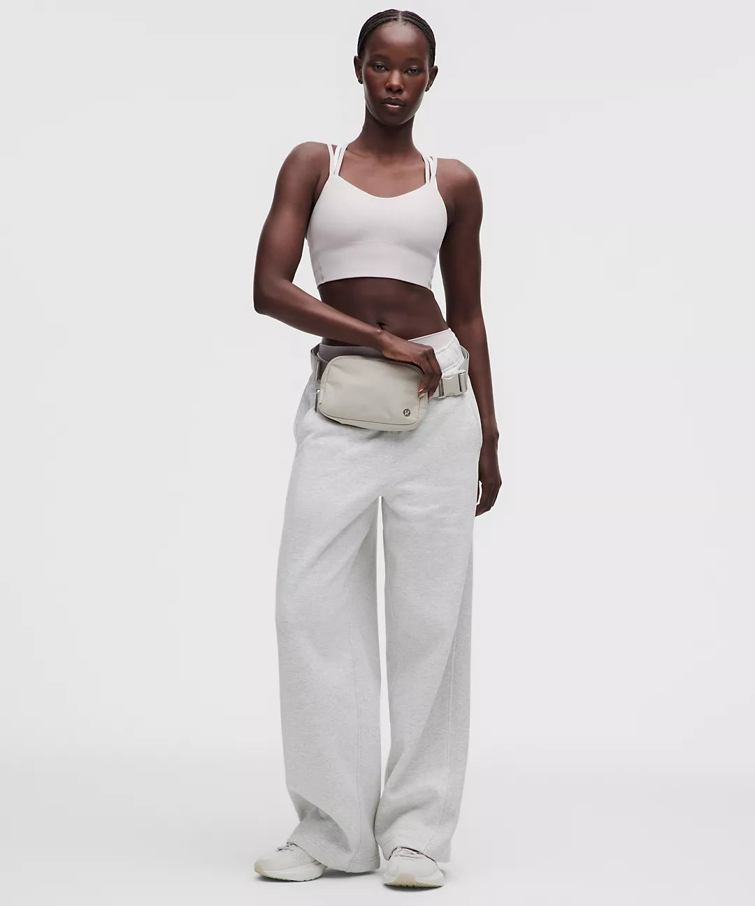 Everywhere Belt Bag with Long Strap 1L - Hailstone Grey/Silver