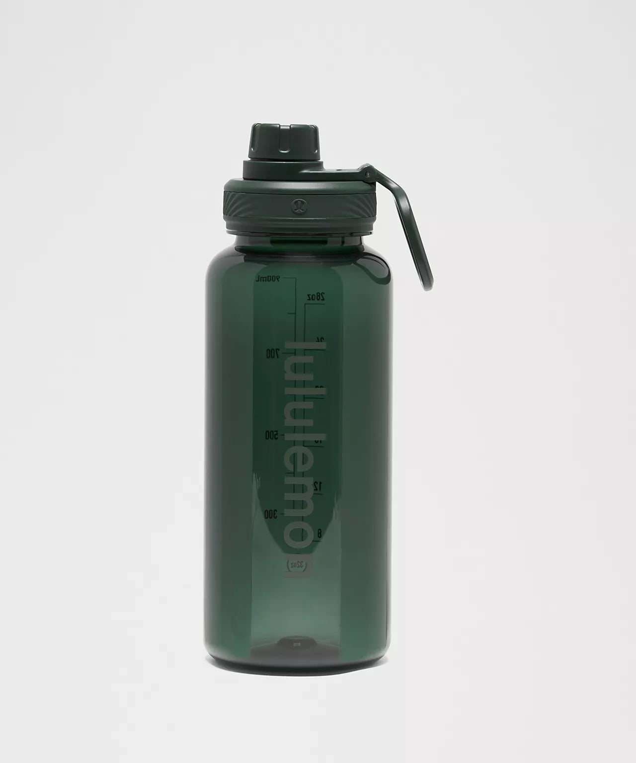 Back to Life Clear Bottle 32oz - Rainforest Green/Palm Deco