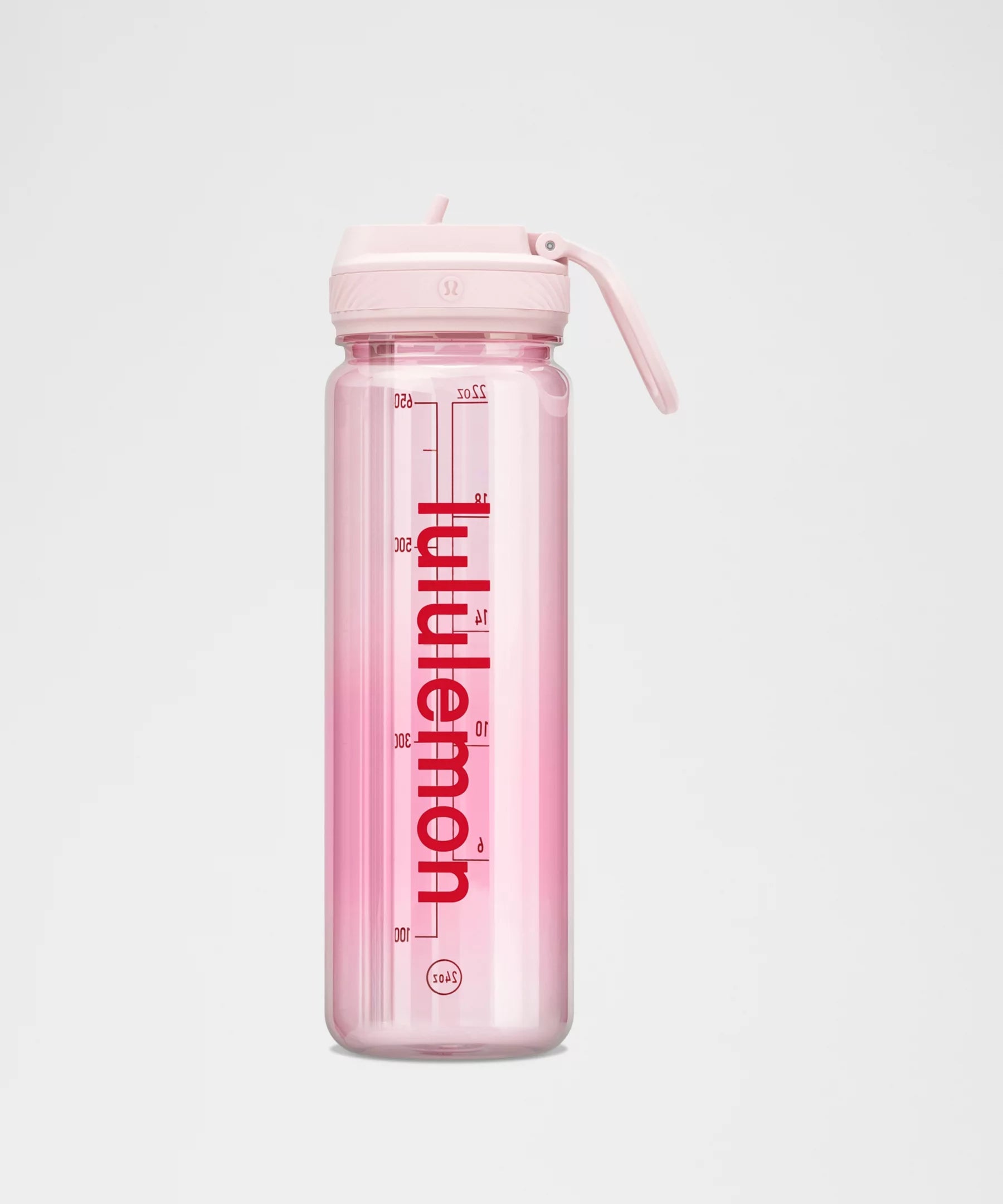 Back to Life Clear Bottle 32oz Straw Lid - Pink Pearl/Candy Cloud/Oxford Red