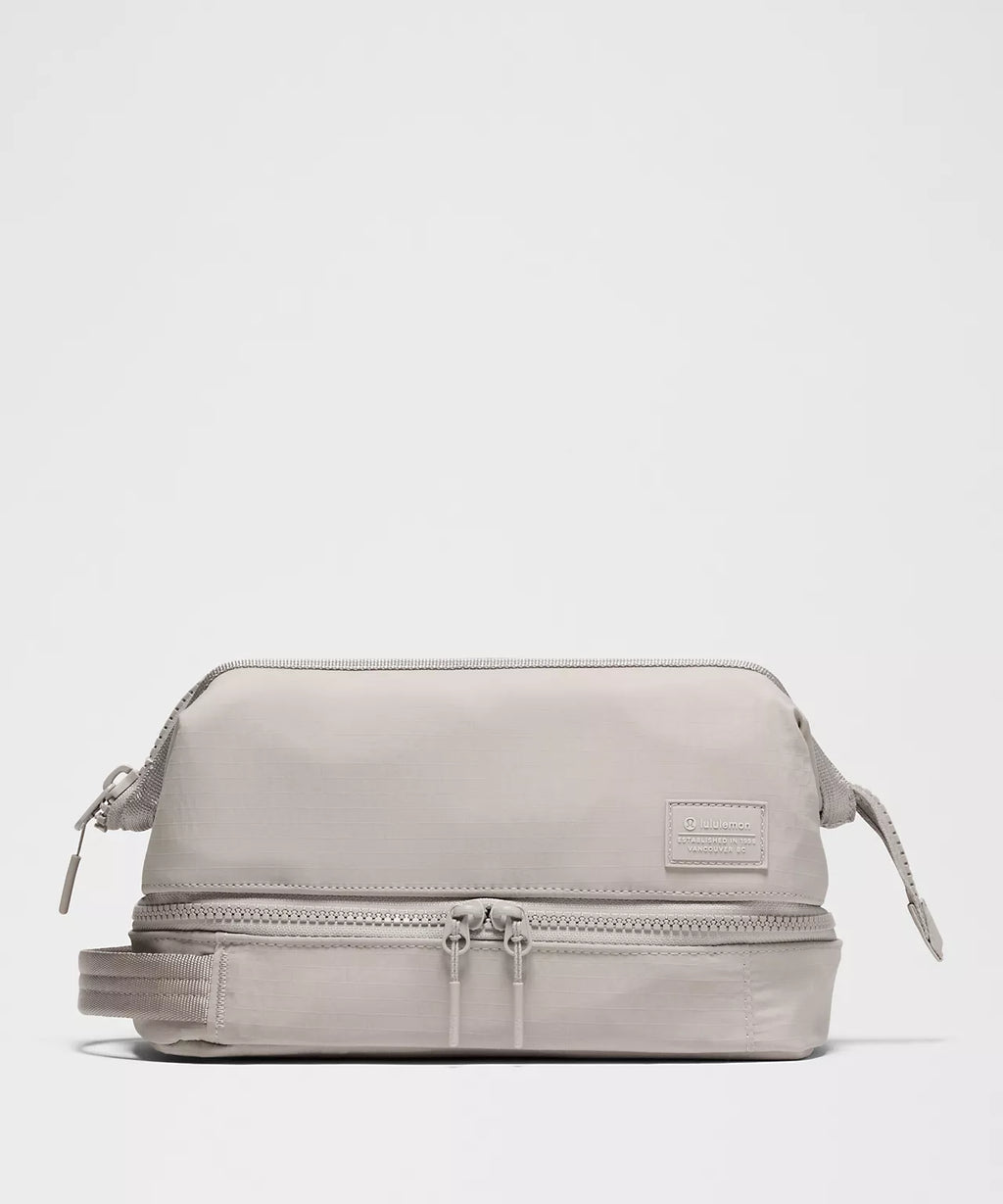 Dual-Compartment Toiletry Bag