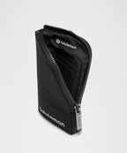 Dual Pouch Wristlet Wallet - Black