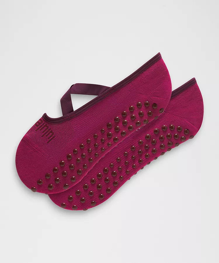 Unisex Find Your Balance Grip Tab Socks Strappy