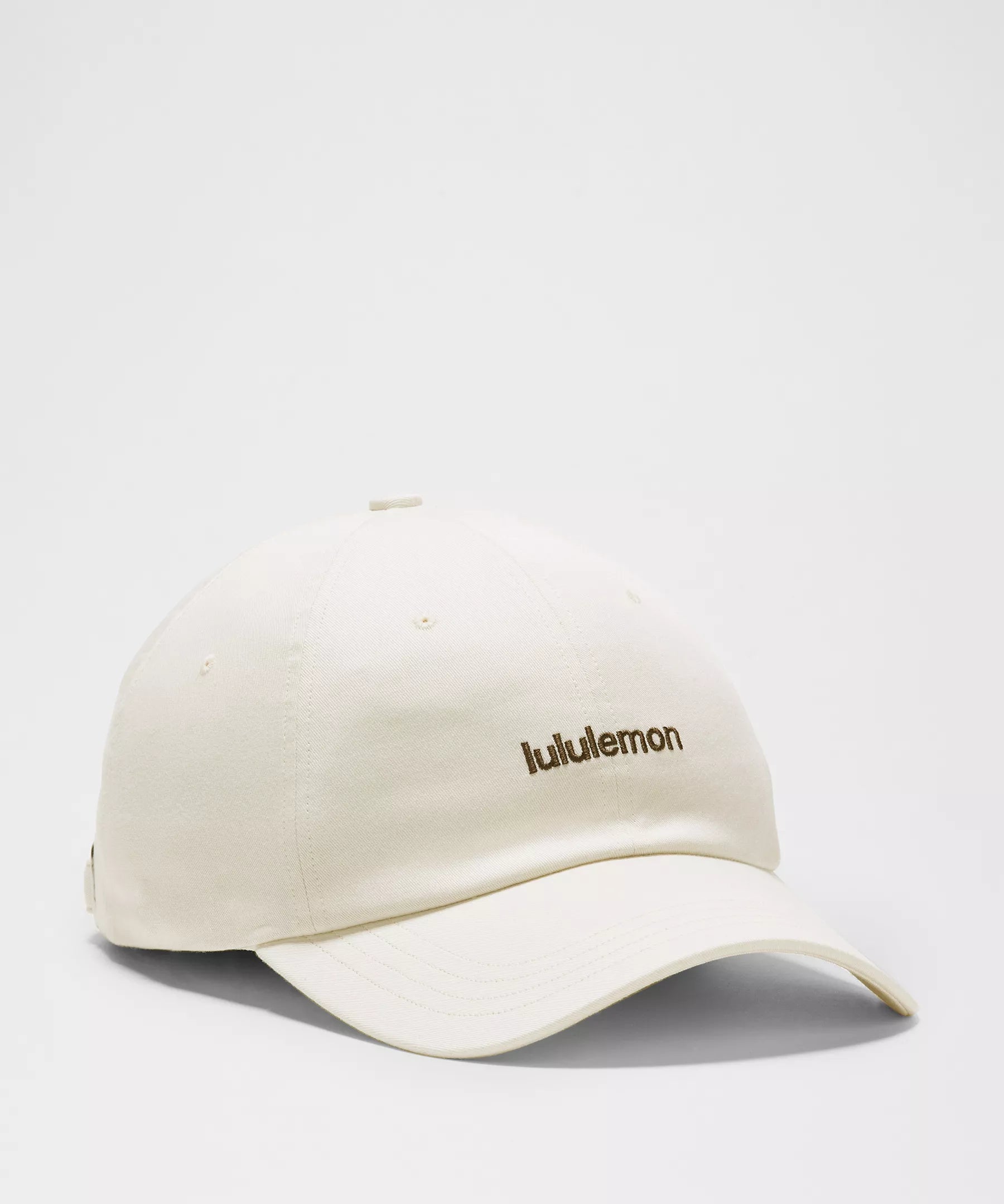Classic Ball Cap Wordmark - Light Ivory/Walnut Crunch