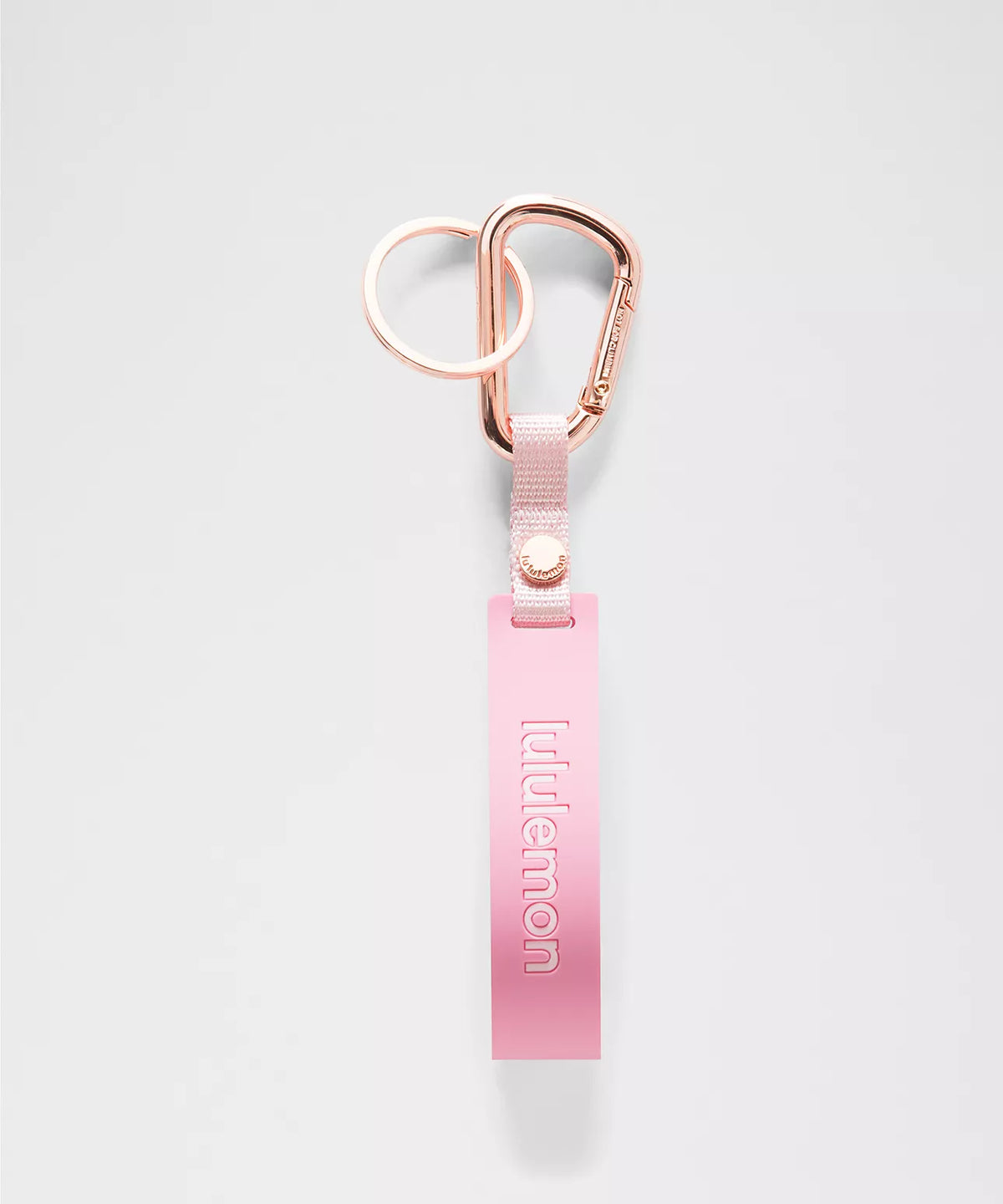 Silicone Keychain - Pink Pearl/Candy Cloud/Rose Gold