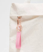 Silicone Keychain - Pink Pearl/Candy Cloud/Rose Gold
