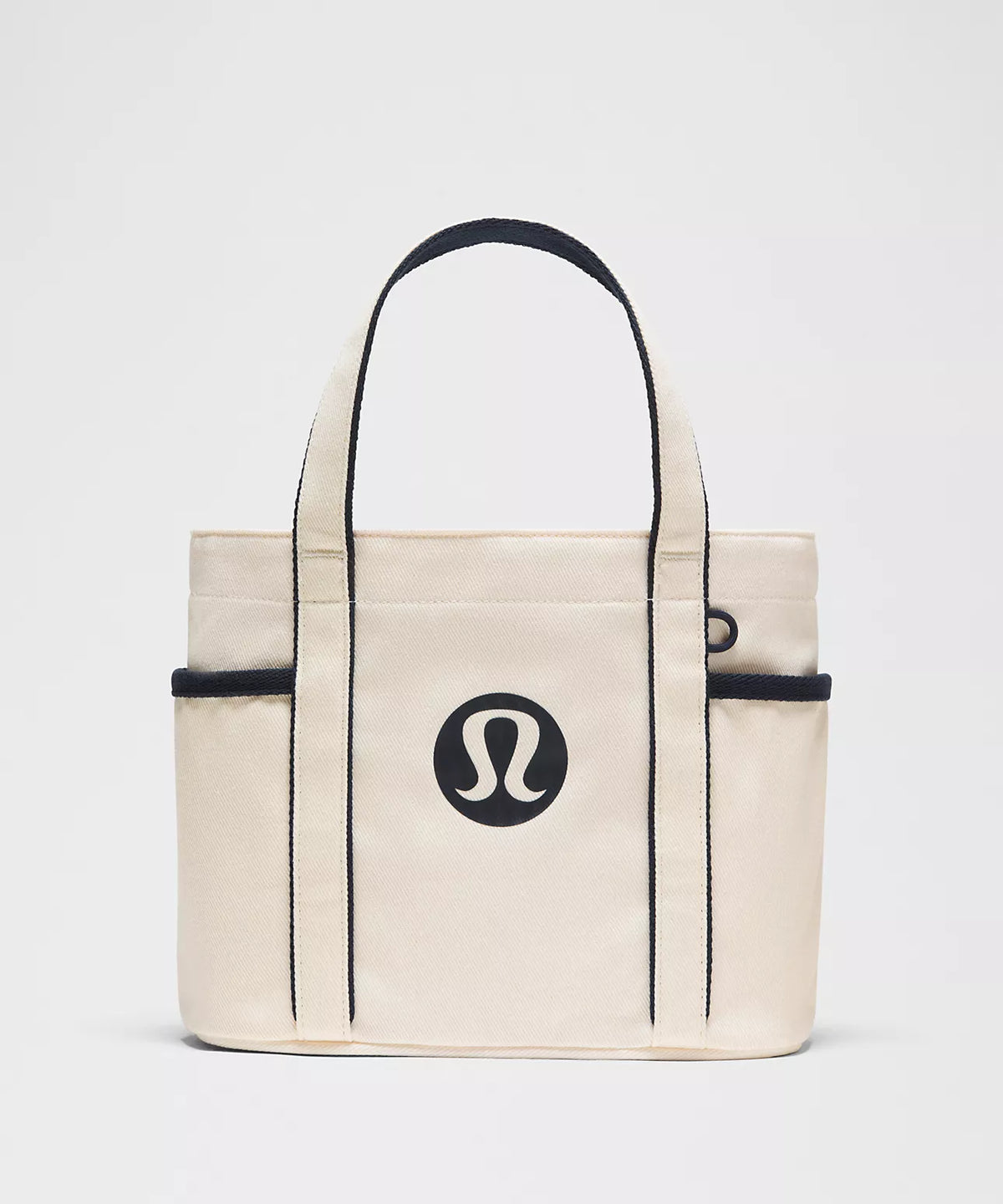 Daily Multi-Pocket Mini Canvas Tote Bag 6.5L - Natural/True Navy