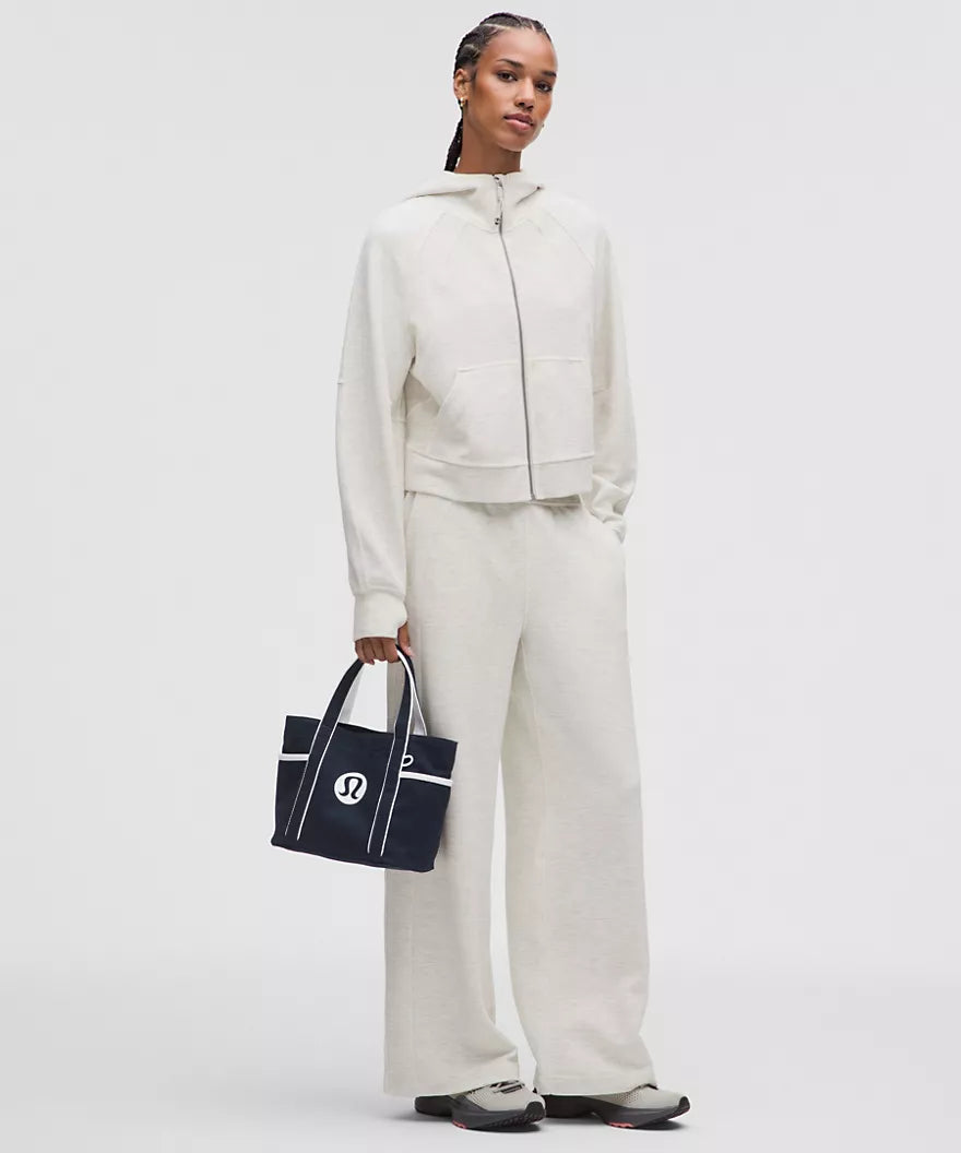 Daily Multi-Pocket Mini Canvas Tote Bag 6.5L - True Navy/White