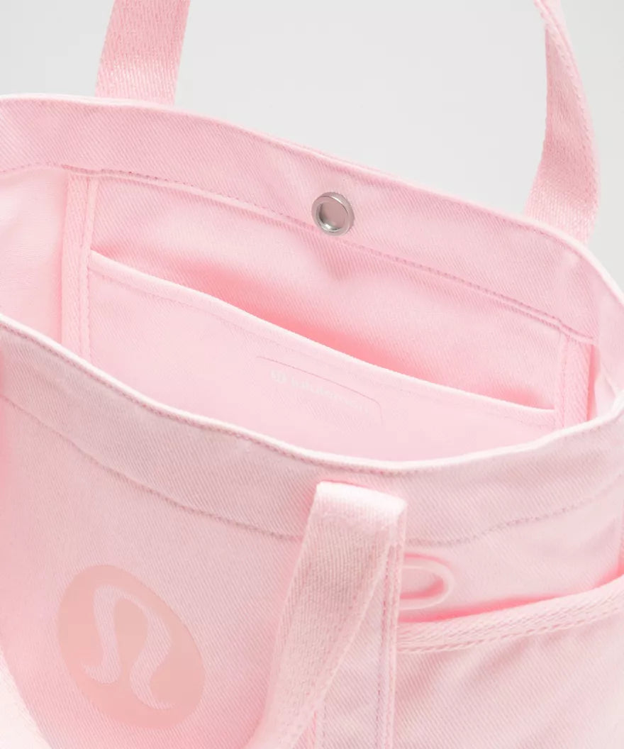 Daily Multi-Pocket Mini Canvas Tote Bag 6.5L - Pink Pearl/Pink Pearl
