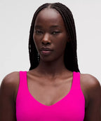 Align™ Tank Top Light Support, A/B Cup - Pink Flare