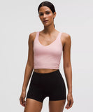 Align Tank Top Light Support A/B Cup - Blush Quartz - Talla 8