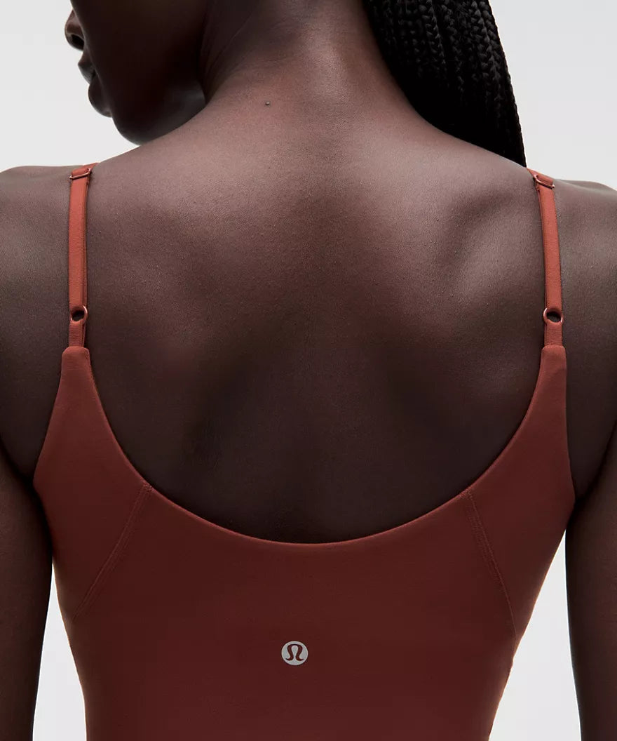 Align™ Cami Bodysuit 6" Light Support, A/B Cup - Cranberry Charm