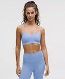 Flow Y Bra Nulu Light Support, A–C Cups - Sinatra Blue - Talla 10