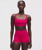 Wunder Train Strappy Racer Bra Light Support, A/B Cup - Mulberry Spark / Size 8