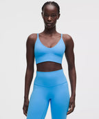 Focuser Scoop-Neck Bra Nulu Light Support, A/B Cup - Ocean Wave / Size M