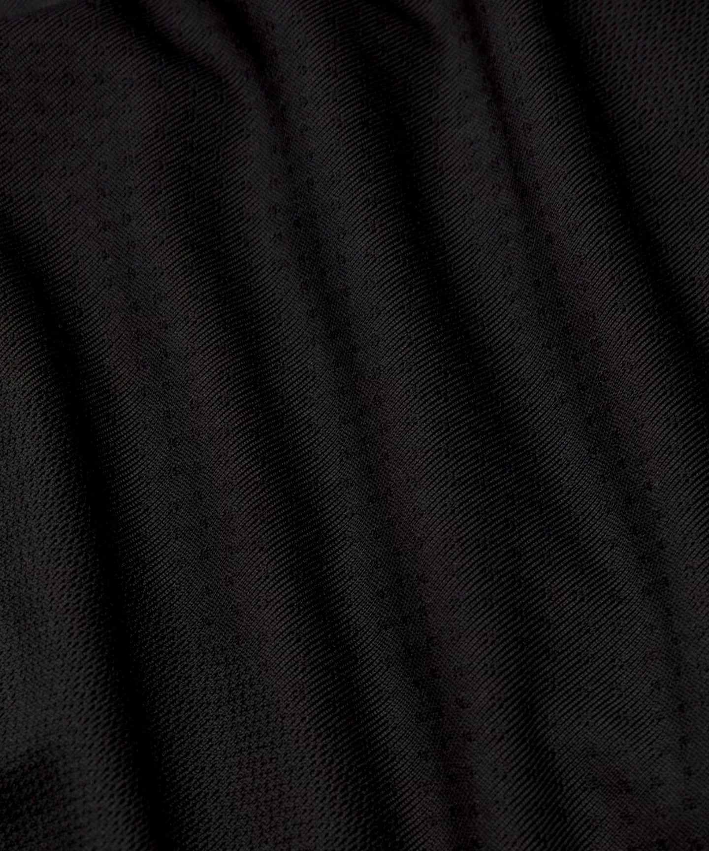Fast and Free Short-Sleeve Shirt Perforated Stripe - Black / Size S