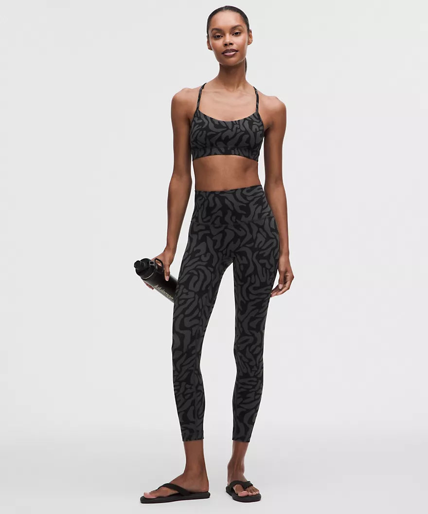 Align No Line™ High-Rise Pant 25" - Zebra Camo Black Multi