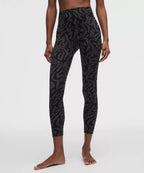 Align No Line™ High-Rise Pant 25" - Zebra Camo Black Multi