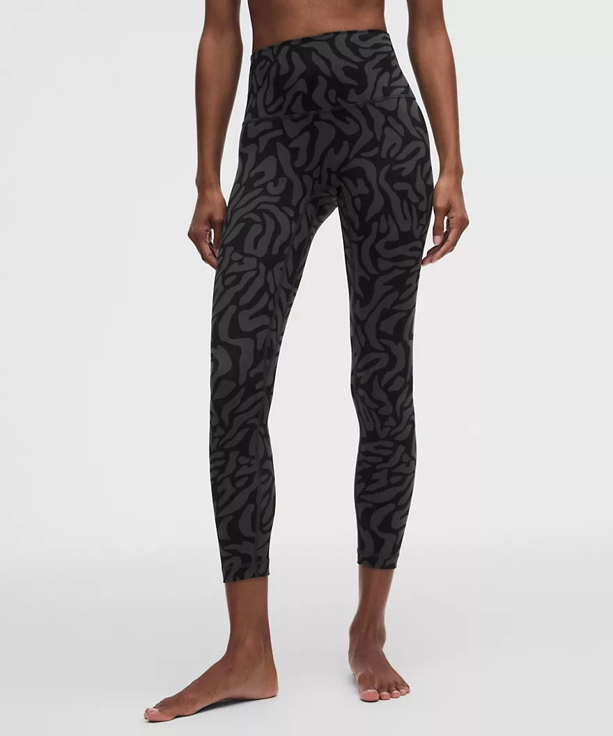 Align No Line™ High-Rise Pant 25" - Zebra Camo Black Multi