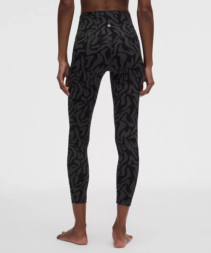 Align No Line™ High-Rise Pant 25" - Zebra Camo Black Multi