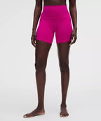 Align No Line™ High-Rise Short 6" - Pink Flare