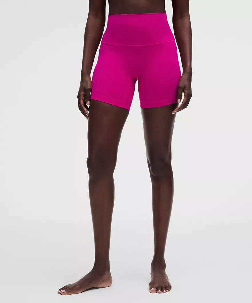 Align No Line™ High-Rise Short 6" - Pink Flare