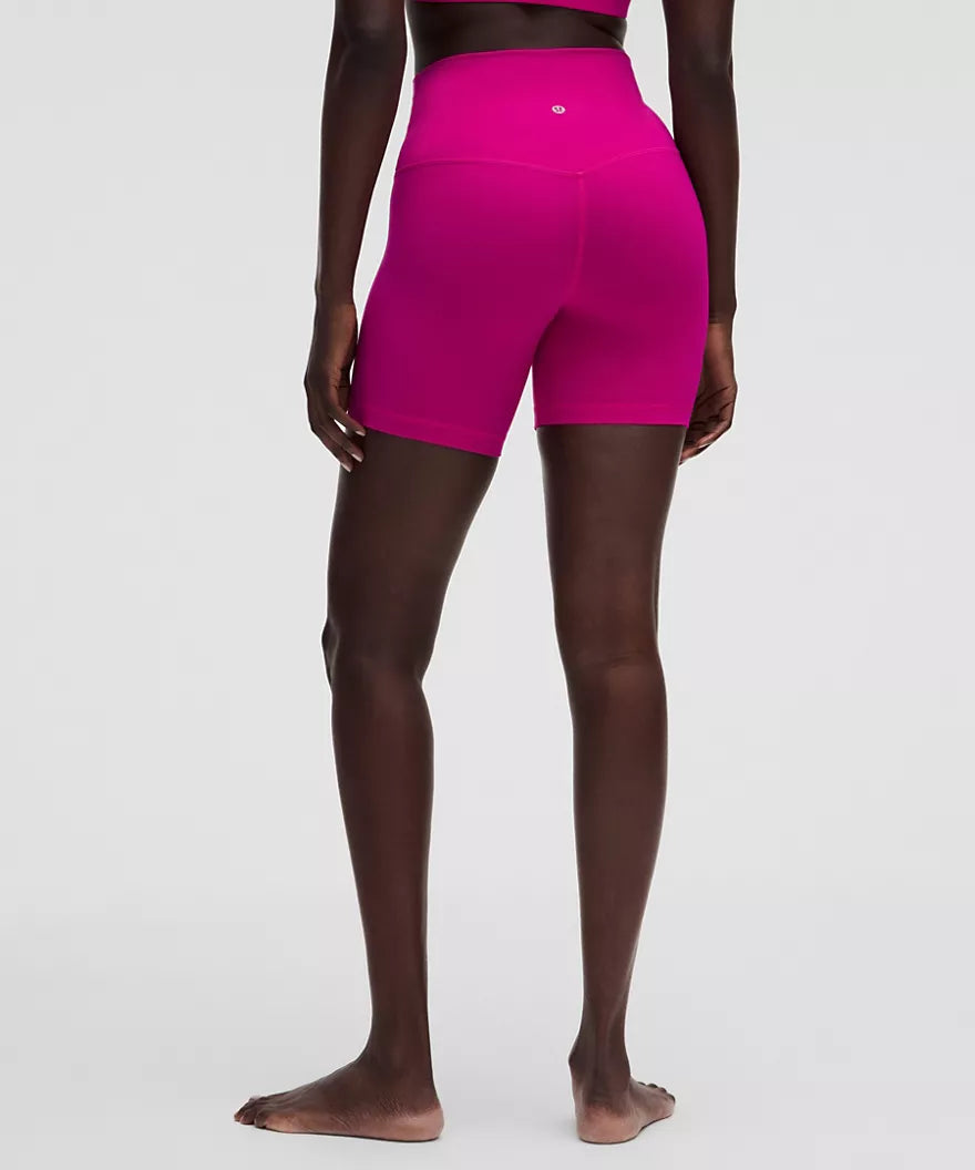Align No Line™ High-Rise Short 6" - Pink Flare