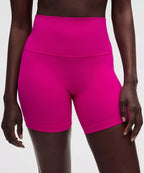 Align No Line™ High-Rise Short 6" - Pink Flare