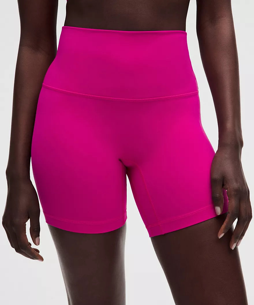 Align No Line™ High-Rise Short 6" - Pink Flare