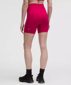 Wunder Train No Line High-Rise Short 6" - Mulberry Spark / Size 6