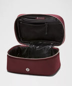 Travel Toiletry Bag 3.5L - Burgundy Bay/Black/Silver